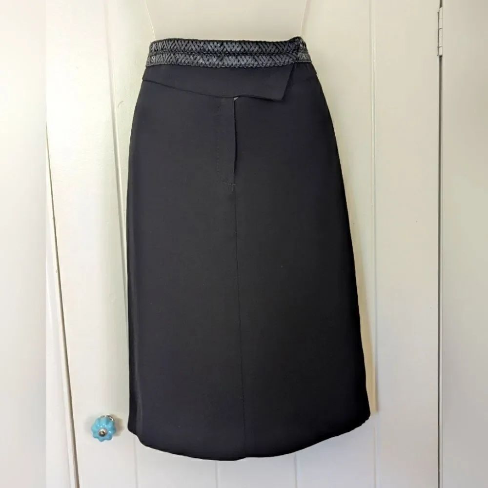 Joseph Ribkoff Skirt 8 Preppy Dark Romantic Dark Academia Minimalist Old Money